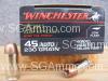20 Round Box - 45 Auto 230 Grain Bonded PDX1 Hollow Point Ammo - S45PDB